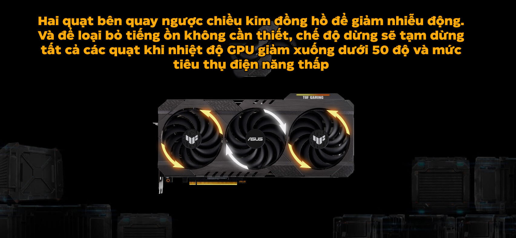 Card màn hình Asus TUF-RTX 3090 Ti-O24G-GAMING