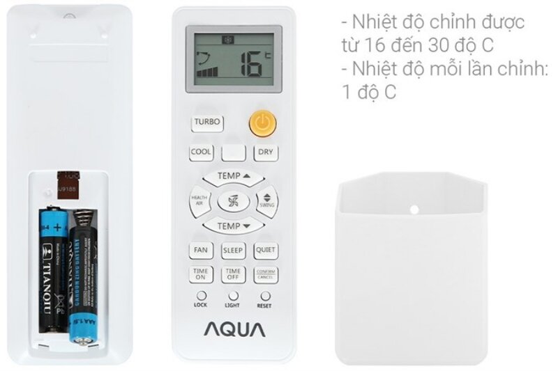 Điều Hòa Aqua 9000 BTU 1 chiều AQA-KCR9NQ-S
