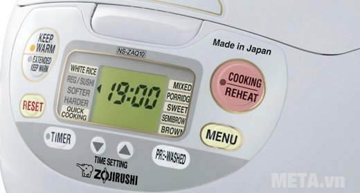 Nồi cơm điện Zojirushi NS-ZAQ10-WZ - 1 lít Nồi cơm điện Zojirushi NS-ZAQ10-WZ - 1 lít