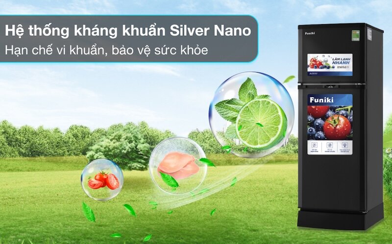 Tủ lạnh Funiki HR T6147TDG sử dụng công nghệ làm lạnh gián tiếp