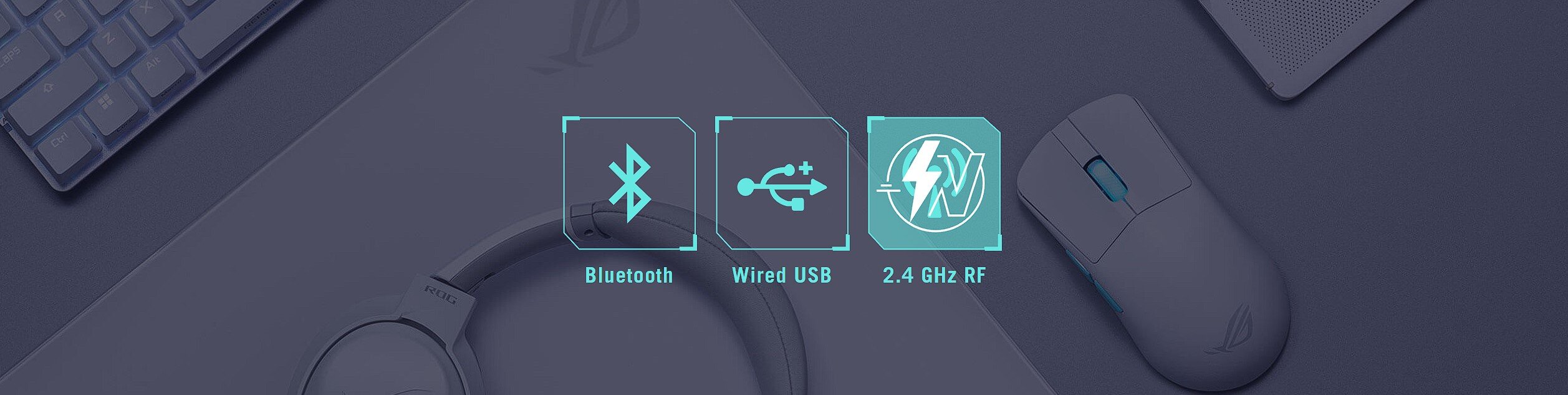 Chuột Gaming không dây Asus ROG Harpe Ace Aim Lab Edition-Moonlight White _ 90MP02W0-BMUA10