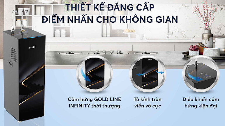 Máy lọc nước nóng lạnh Karofi KAD-N89
