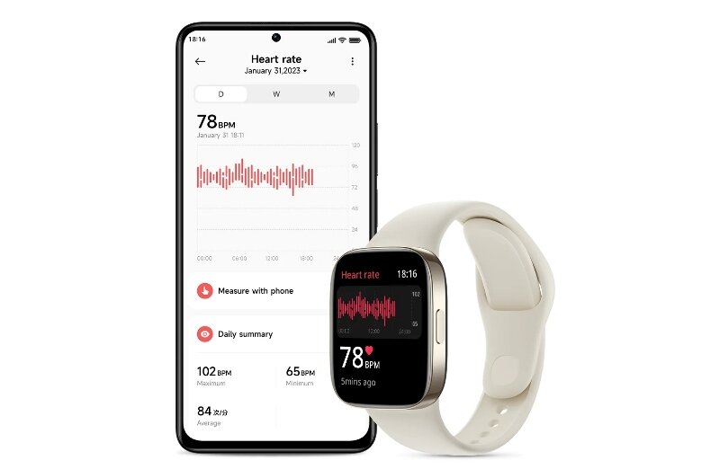 Đồng hồ thông minh Xiaomi Redmi Watch 3 theo dõi sức khỏe