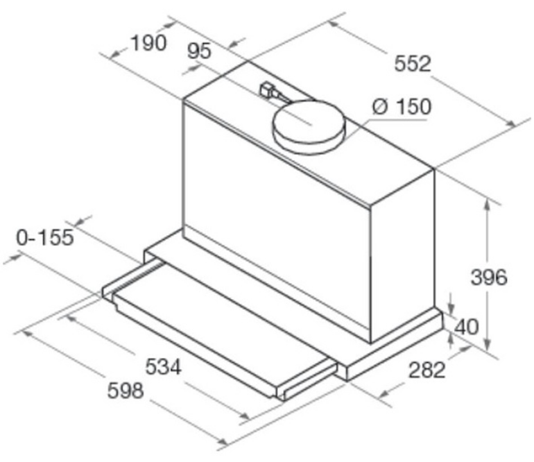 Máy hút mùi Ariston AH6.4LMIX
