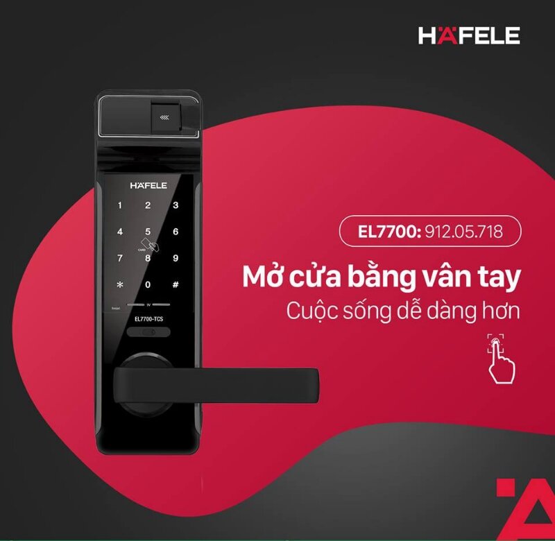 Khóa điện tử Hafele EL7700-TCS 912.05.718