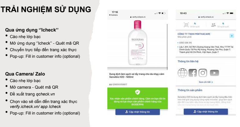 Nước Tẩy Trang Bioderma Dành Cho Da Nhạy Cảm 100ml,250ml,500ml