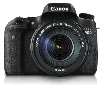 Máy ảnh Canon EOS 760D KIT 18-135 STM