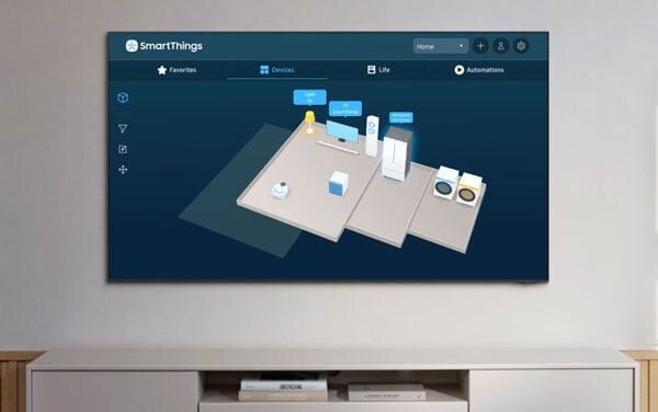 Chế độ 3D Map View giúp kiểm soát ngôi nhà của bạn dễ 