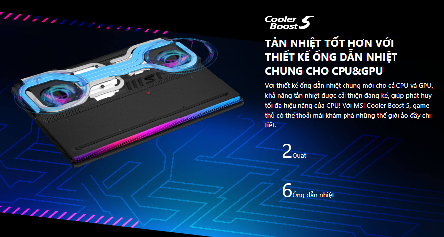 Laptop MSI Gaming GE78 HX Raider (13VH -076VN)