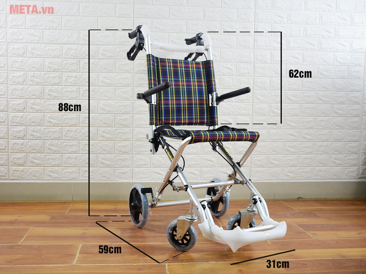 Xe lăn dành cho du lịch W-HA-9001L Xe lăn dành cho du lịch W-HA-9001L