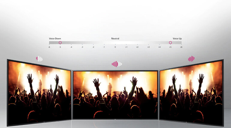 Trải nghiệm không gian âm thanh đỉnh cao với công nghệ DTS Virtual và Chế độ Clear Voice III