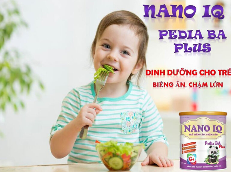 Sữa Nano IQ Pedia BA Plus là sữa gì?