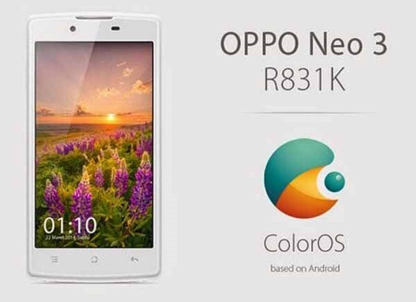 Điện thoại Oppo Neo 3 (R831K) - 4GB, 2 sim