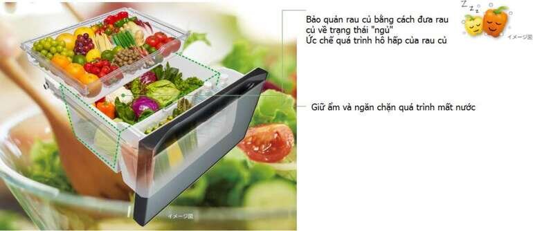 Tủ lạnh Hitachi R-WXC62S, dung tích 615 lít