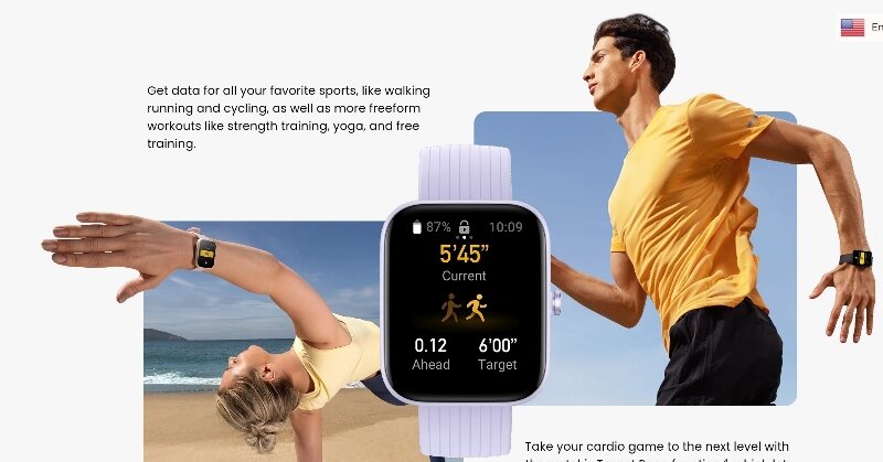 Đồng hồ thông minh Amazfit Bip 3 theo dõi tâp luyện