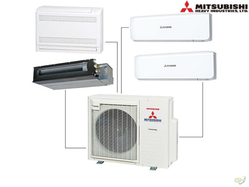 Điều hòa Mitsubishi Multi Heavy 28000 BTU 2 chiều SCM80ZM-S