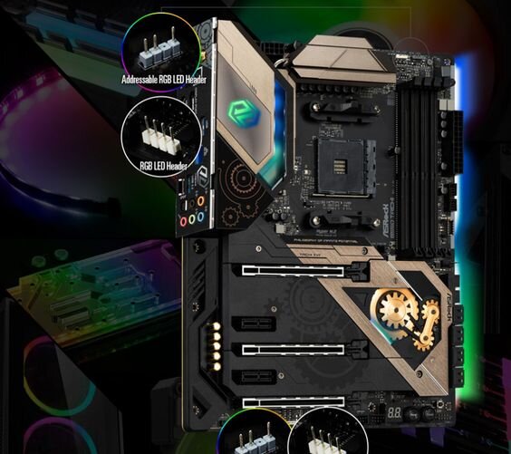 Mainboard Asrock B550 Taichi (ảnh 5)