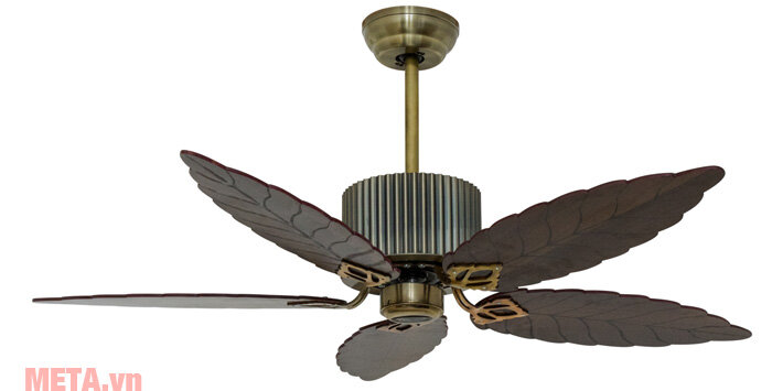 Quạt trần cánh gỗ hình lá Kim Thuận Phong BM08 - 5 cánh Quạt trần cánh gỗ hình lá Kim Thuận Phong BM08 - 5 cánh