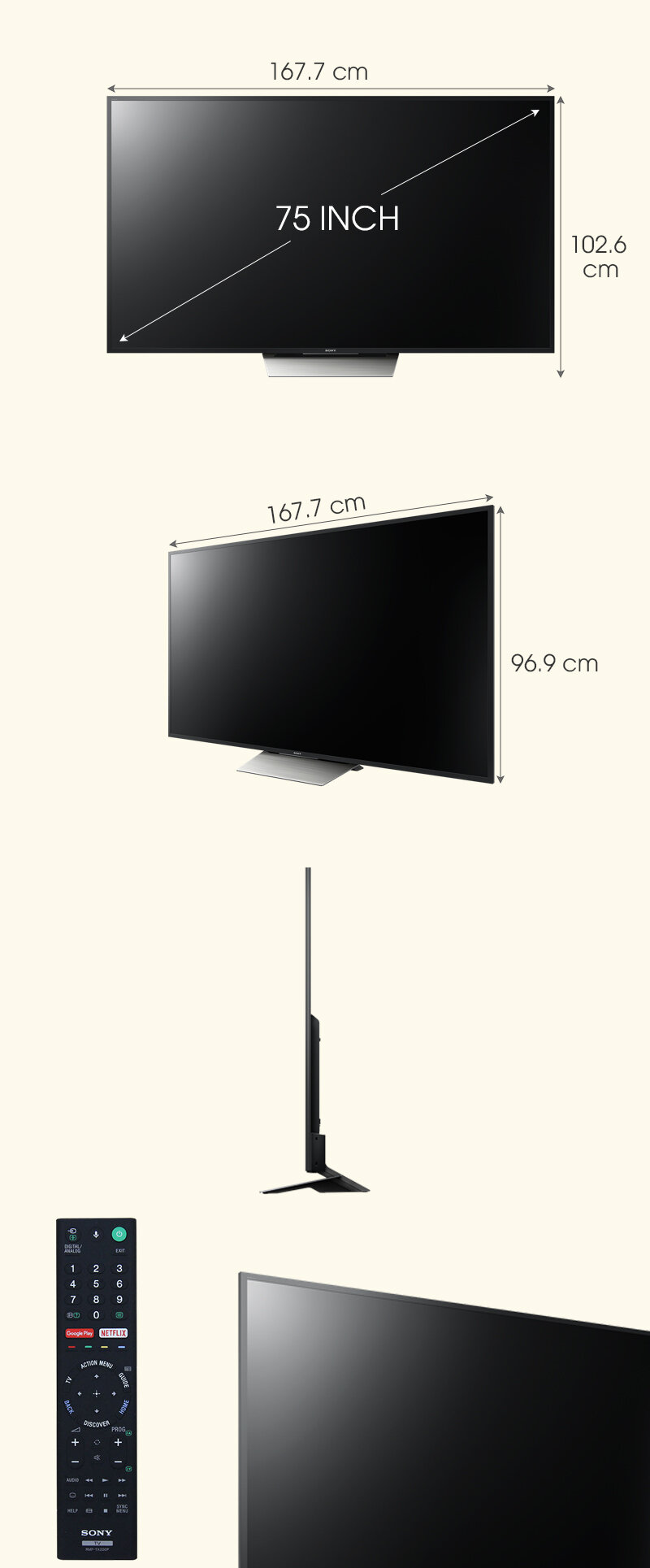Android Tivi Sony 75 inch KD-75X8500D Android Tivi Sony 75 inch KD-75X8500D