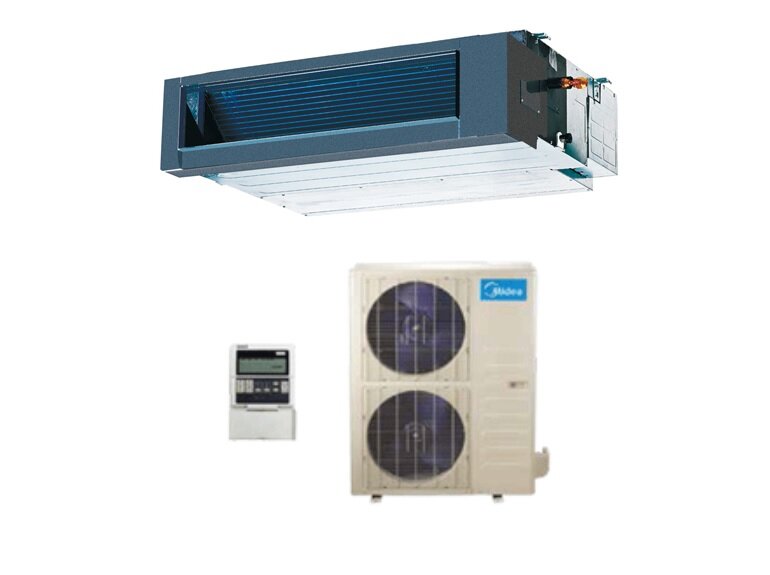 Thiết kế điều hòa Midea 36000 BTU 2 chiều MTB-36HRN1 giấu trần hiện đại 