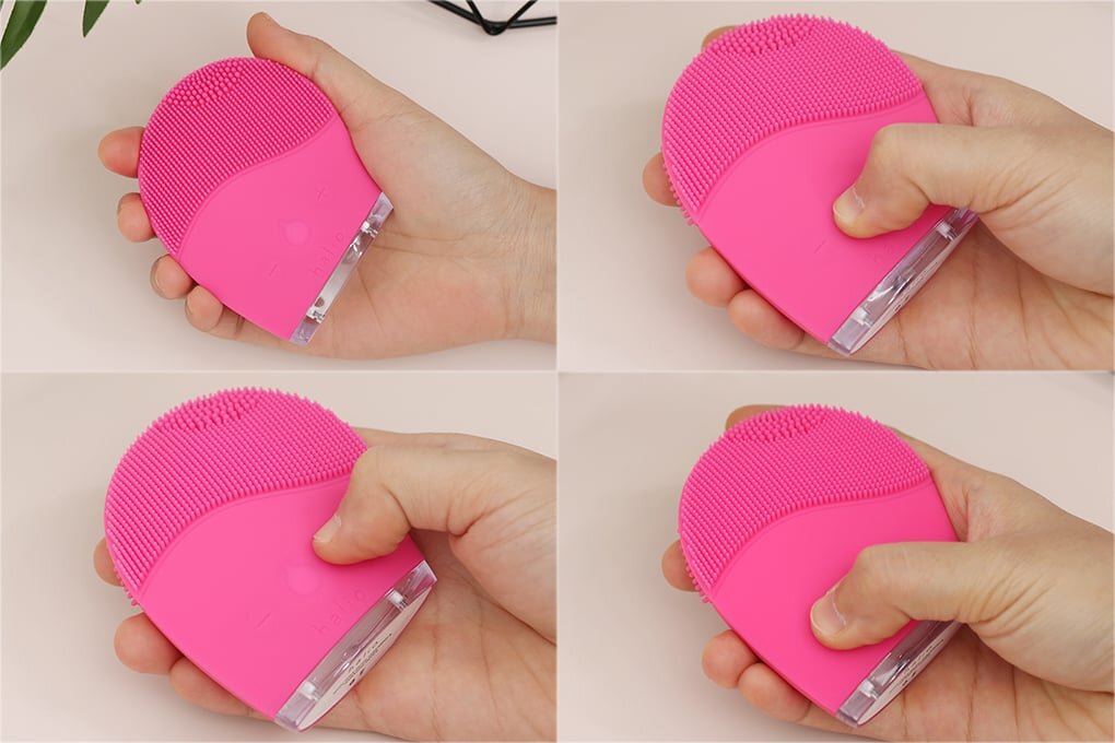 Máy rửa mặt cầm vừa vặn tay