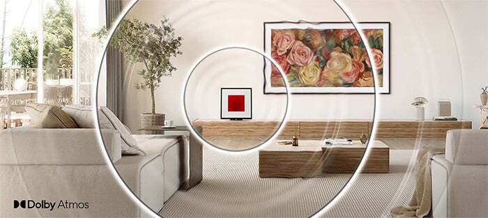 Loa trang bị công nghệ Dolby Atmos Loa thanh khung tranh Samsung HW-LS60D/XV