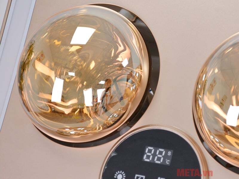 Mỗi Bóng đèn có công suất 275W Đèn sưởi nhà tắm Heizen HE9