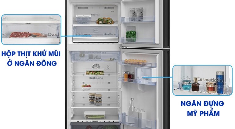 Tủ lạnh Beko Inverter 340 lít RDNT371I50VGB