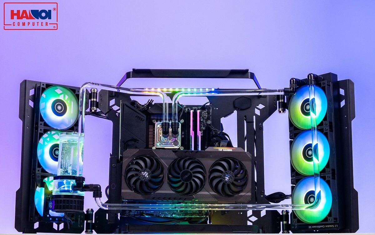 Cooler Master - MasterFrame 700 watercooling EKWB