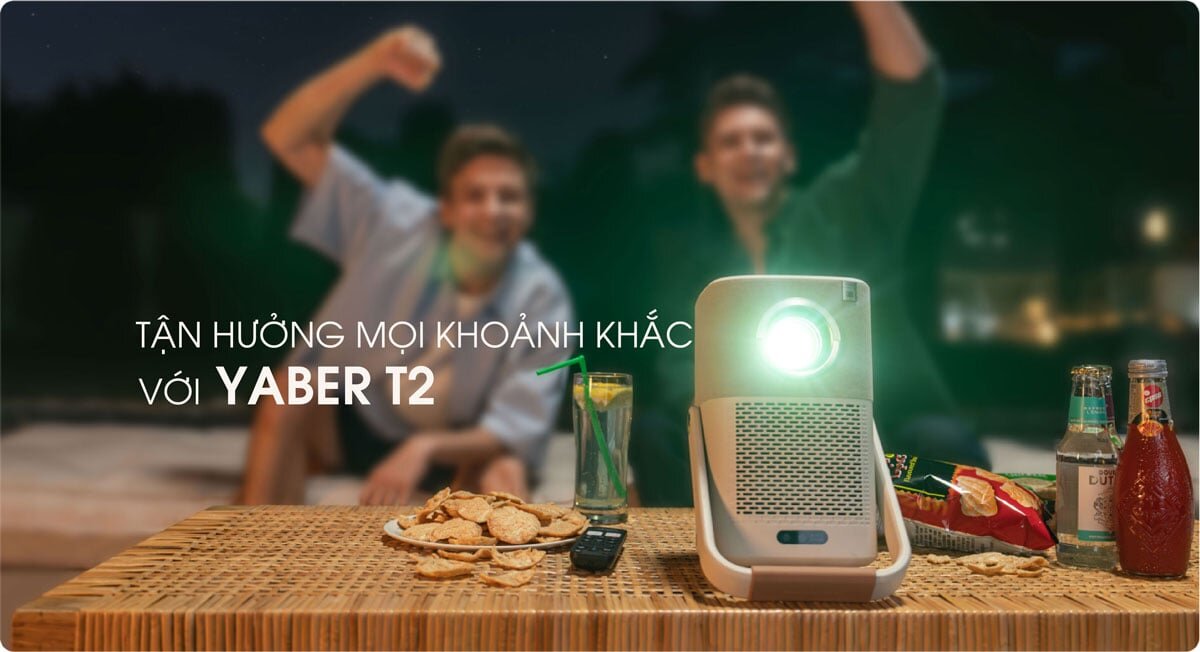 y chiếu thông minh cho âm thanh đỉnh cao Máy chiếu thông minh