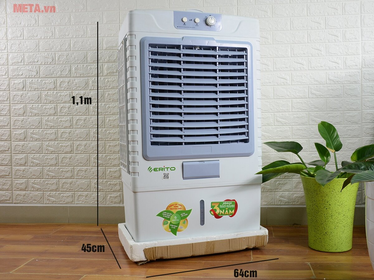 Quạt điều hòa Erito 50 lít EAC-8000 Quạt điều hòa Erito 50 lít EAC-8000