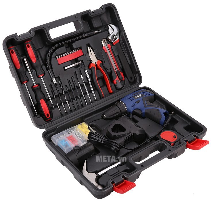 Bộ máy khoan vặn vít không dây Nikawa NK-F91B