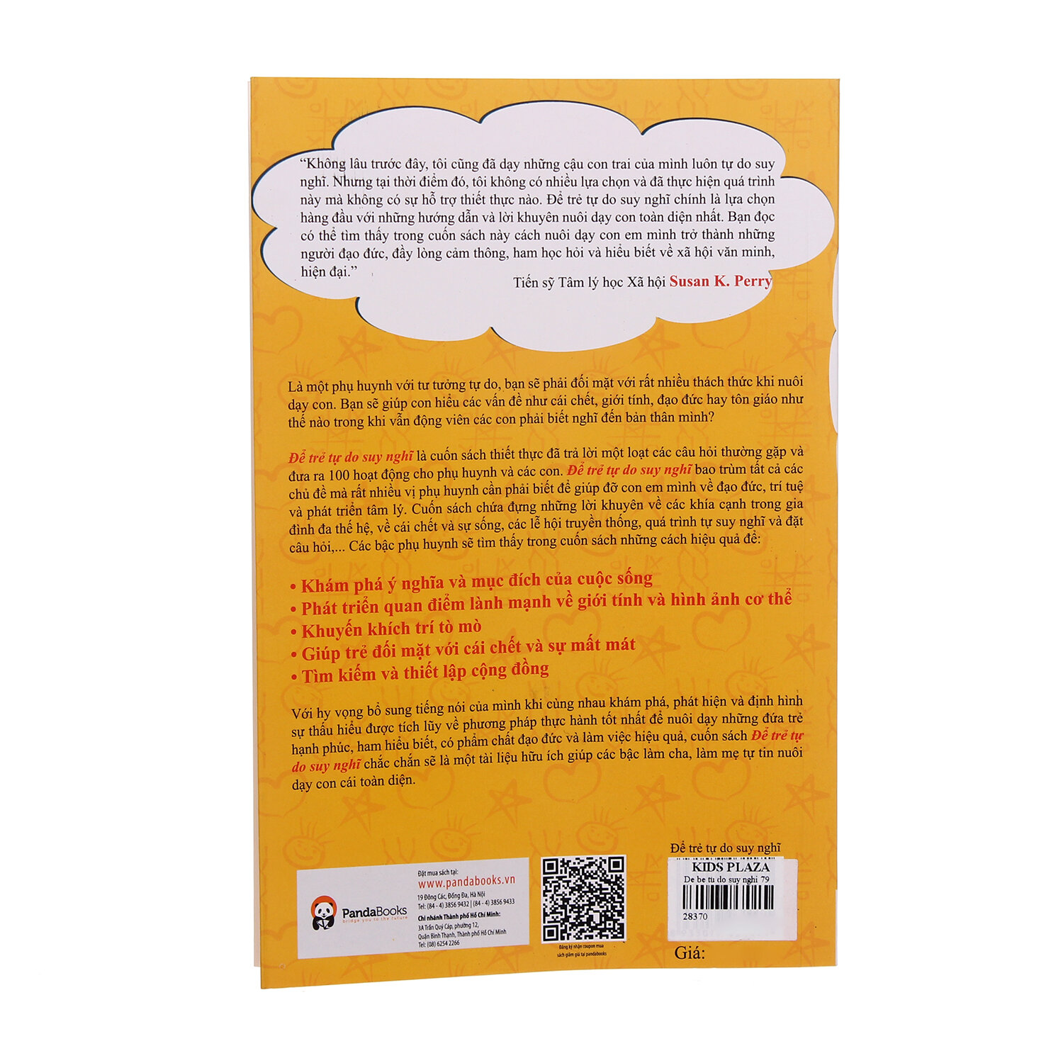  Sách để bé tự do suy nghĩ