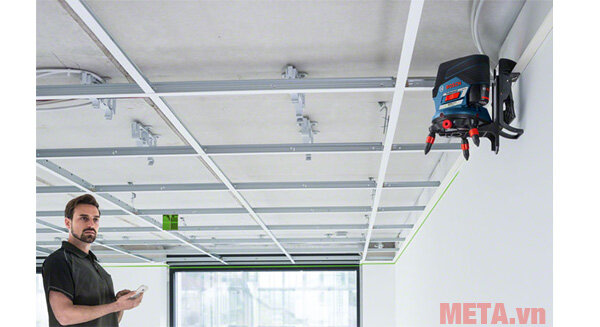 Máy cân mực laser Bosch GCL 2-50 CG tia xanh