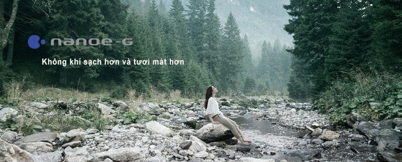 Điều hòa Panasonic 1 chiều inverter PU12UKH-8 12.000BTU