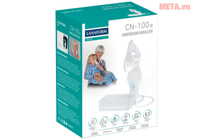 Máy xông mũi họng Lanaform CN-100P LA120420