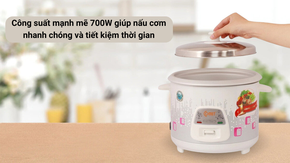 Comet CM8019 có công suất mạnh mẽ 700W