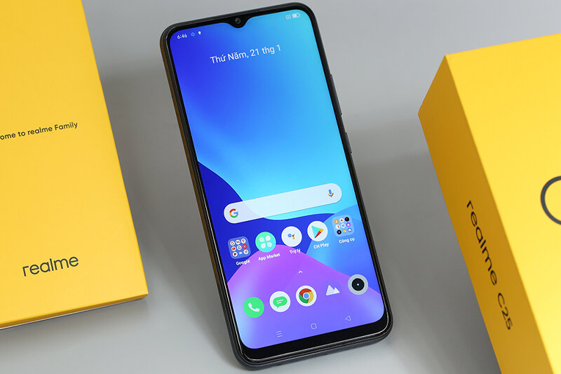 Điện thoại Realme C25 - 4GB RAM, 128GB, 6.5 inch