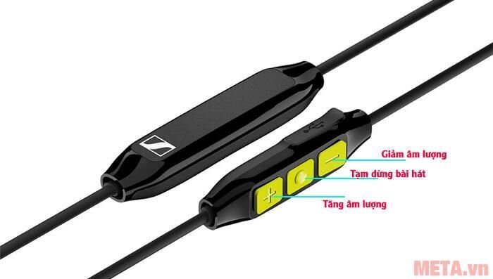 Tai nghe bluetooth Sennheiser CX SPORT Tai nghe bluetooth Sennheiser CX SPORT