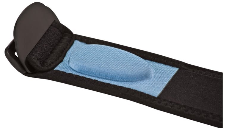 Đệm gel màu xanh ở giữa băng khuỷu tay Băng khuỷu tay Mueller 70207