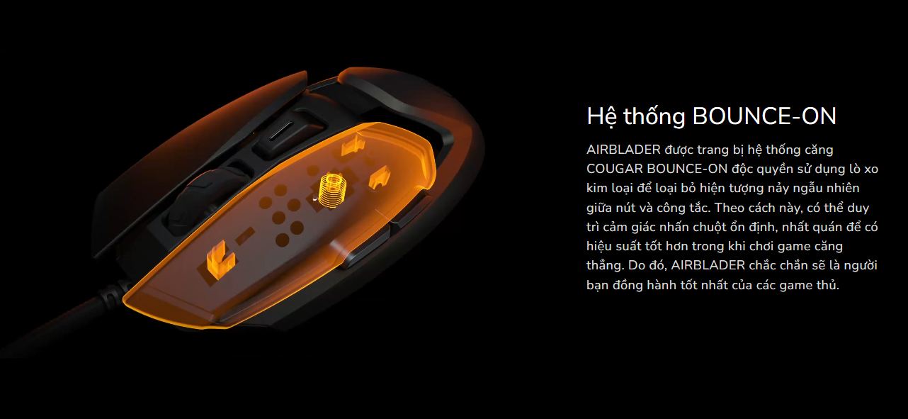 Chuột Cougar AirBlader (Khuyến mại kèm Ghế) 5