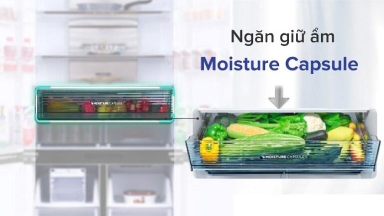 Tủ lạnh Sharp Inverter 362 lít SJ-FX420V