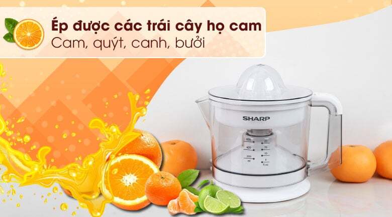 Dùng được cho hầu hết các loại trái cây thuộc họ cam Dùng được cho hầu hết các loại trái cây thuộc họ cam