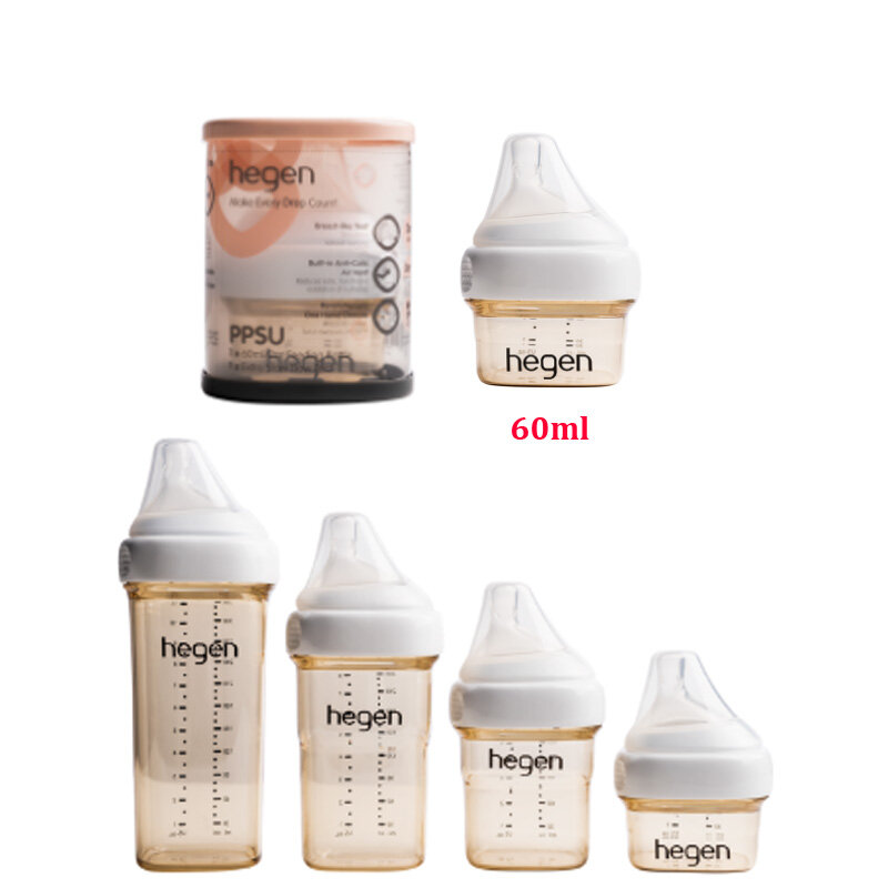 Bình sữa Hegen 60ml - Nhỏ nhưng có võ