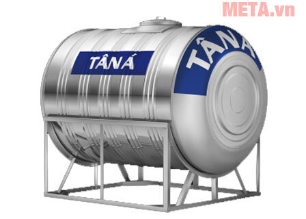Bồn nước inox Tân Á ngang TA2500 (Ф1180) - 2500L Bồn nước inox Tân Á ngang TA2500 (Ф1180) - 2500L