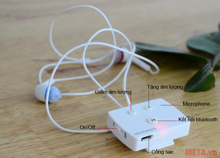 Máy trợ thính bỏ túi pin sạc Bluetooth Mimitakara DP-6K53