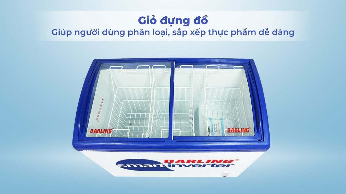 Darling Inverter 400 lít DMF-4079ASKI còn sở hữu nhiều tiện ích thông minh Darling Inverter 400 lít DMF-4079ASKI còn sở hữu nhiều tiện ích thông minh