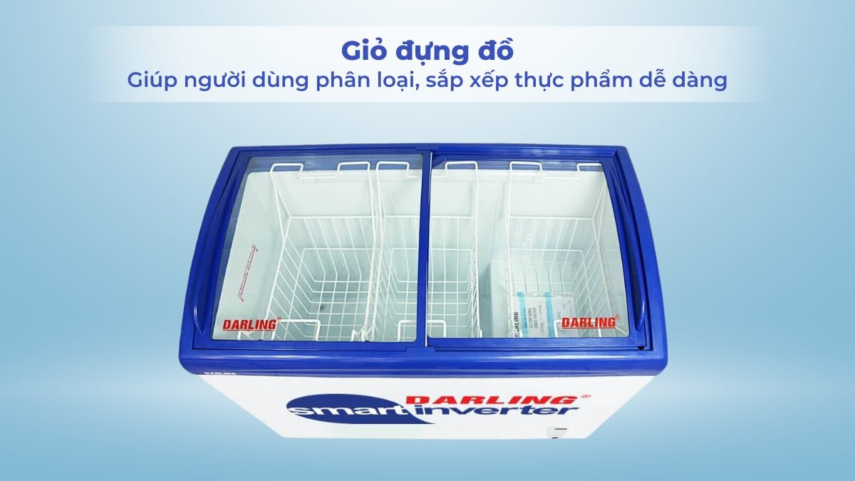 Darling Inverter 400 lít DMF-4079ASKI còn sở hữu nhiều tiện ích thông minh