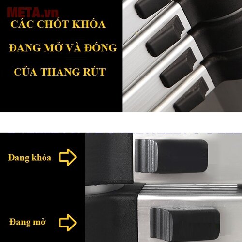 Thang nhôm rút đa năng Nikita NKT-AI80