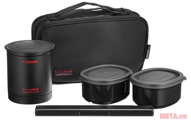 Cặp lồng cơm giữ nhiệt Zojirushi SZ-KA02 - 3 ngăn